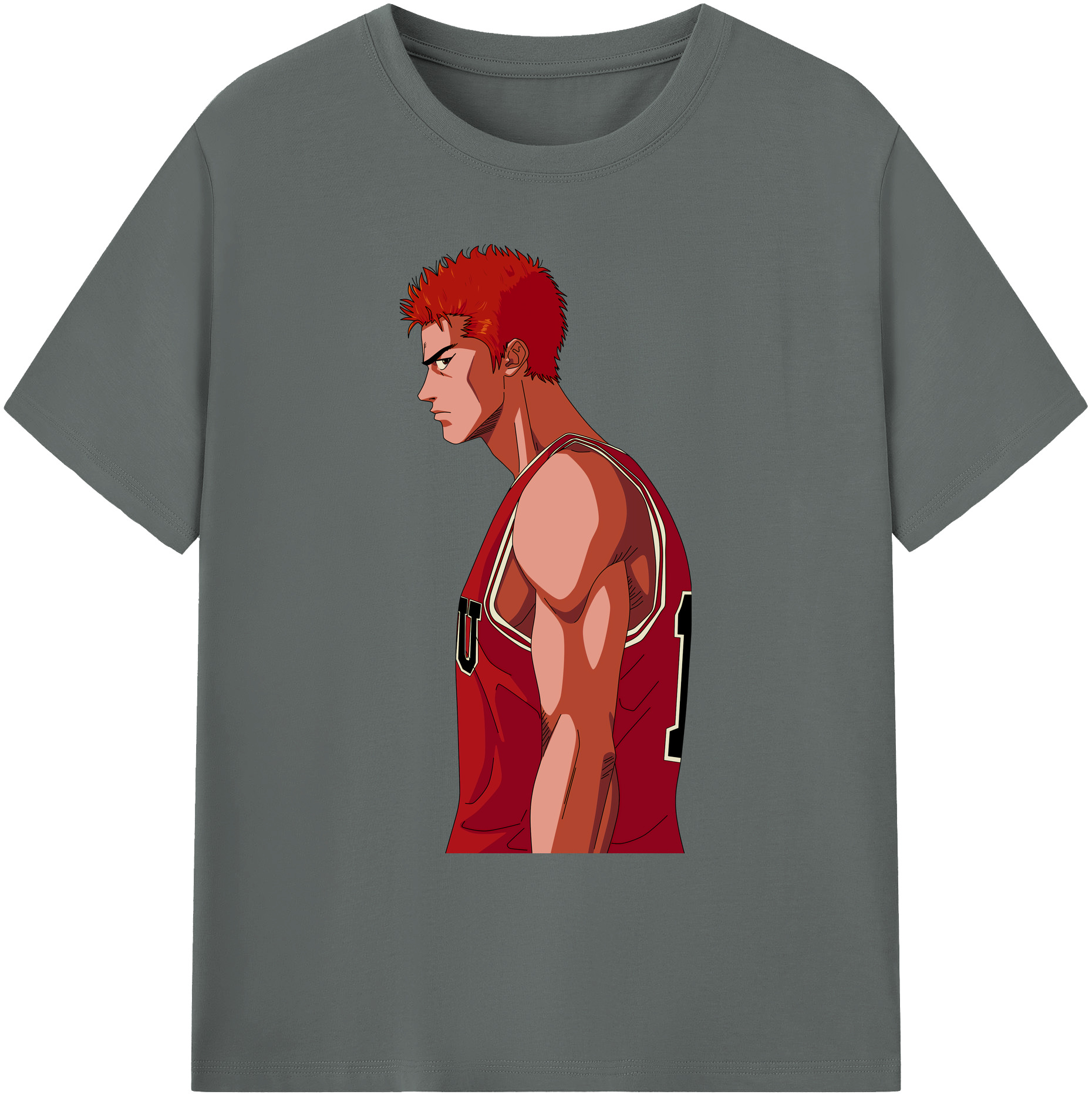 （画像用） SLAM DUNK／スラムダンク 綿100％ メンズ半袖Tシャツ｜肌触りやわらか＆通気性